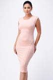The Rib Midi Dress