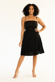 Midi Pleated Skirt-