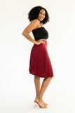 Midi Pleated Skirt-
